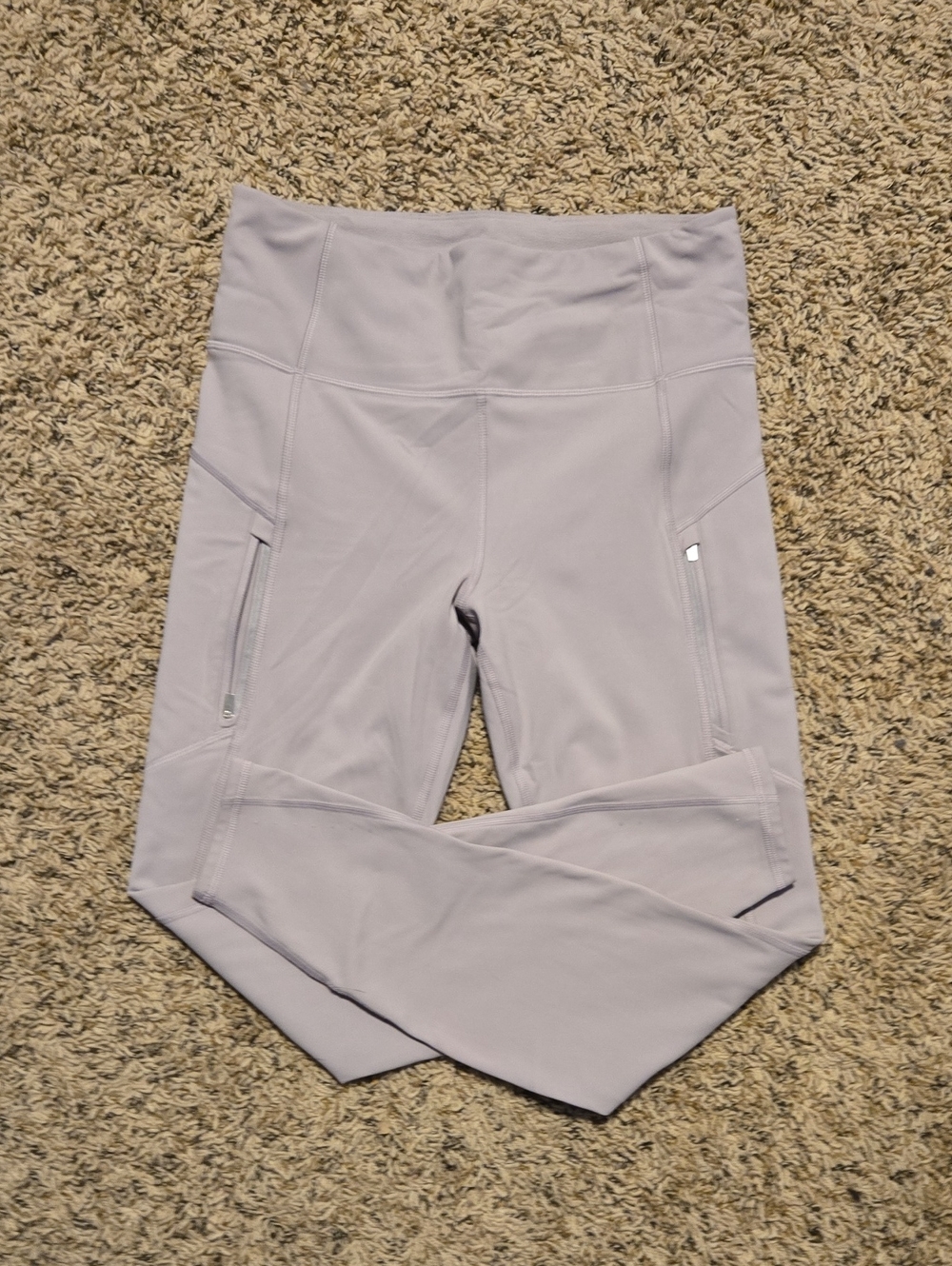 Athleta Lavender Winter Running Pants